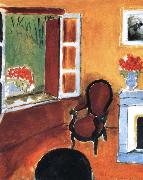 Henri Matisse Room chair painting